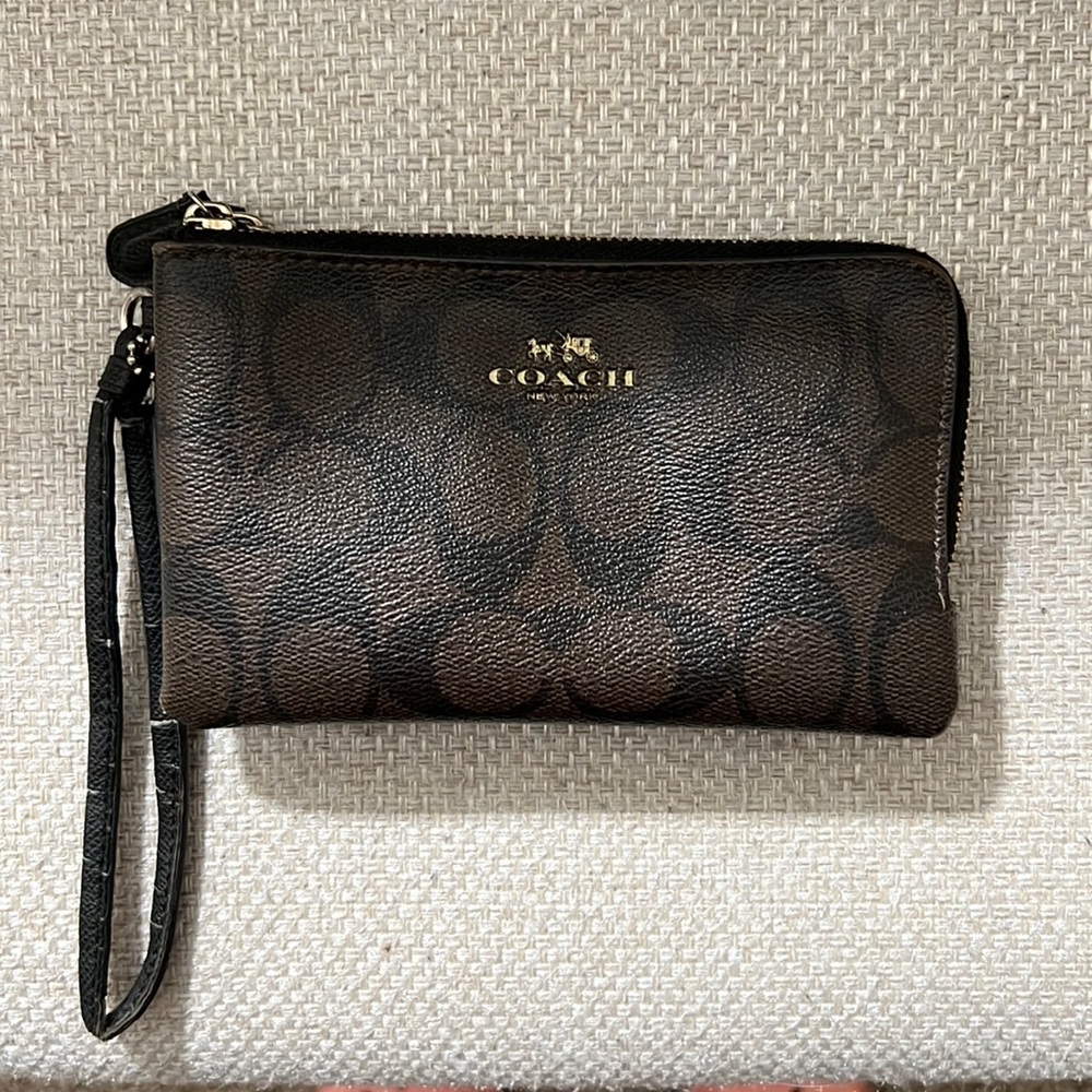 Coach small wristlet